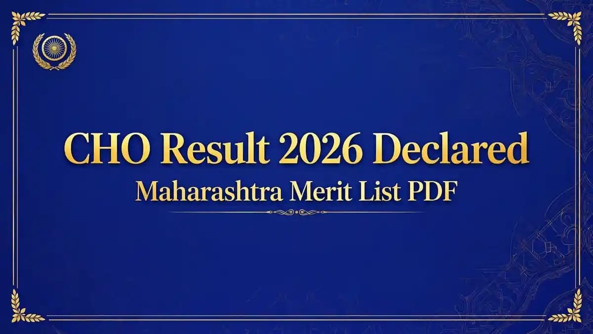 CHO Result 2026